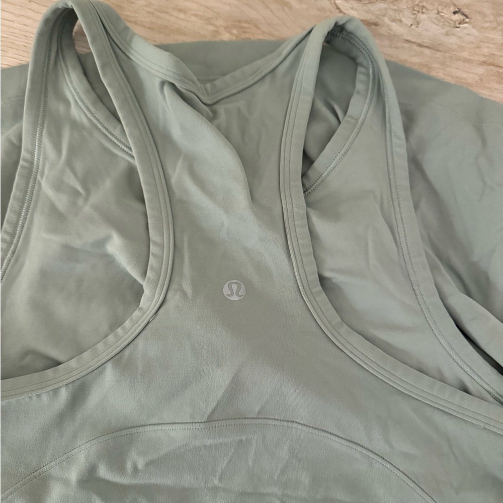 lululemon athletica Women's Soft Green align top